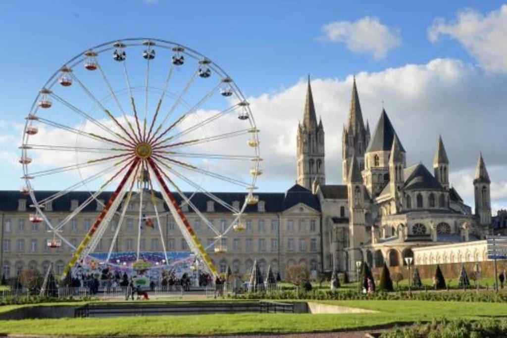 Appt Premium Centre Chateau Terrasse 2 Chambres 6P Vue Exceptionnelle Caen Dış mekan fotoğraf